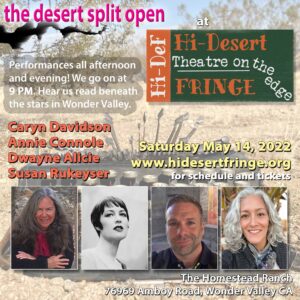 The Desert Split Open - Susan Rukeyser